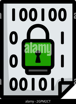 Data Security Icon Stock Vector