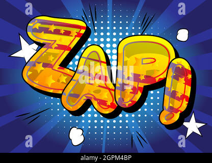 Comic book Roar word effect on bright abstract background. Vector cartoon  illustration in retro pop art style. Comics text sound effects Stock Vector  Image & Art - Alamy