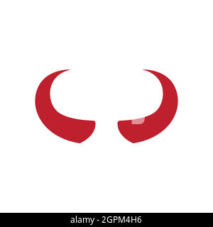 Devil horn Vector icon Stock Vector