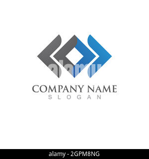 Business Finance Logo template Stock Vector