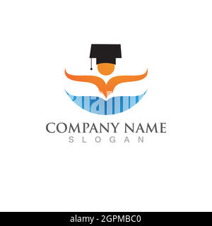 Education Logo Template vector Stock Vector