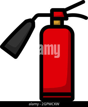 Fire Extinguisher Icon Stock Vector