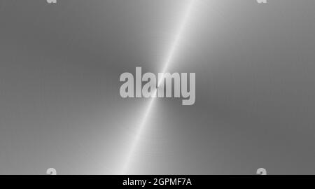 Brushed radial metal surface. Texture of metal Stock Photo