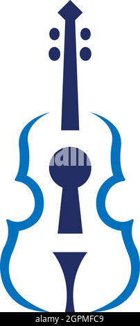 Simple key logo icon design vector template Stock Vector