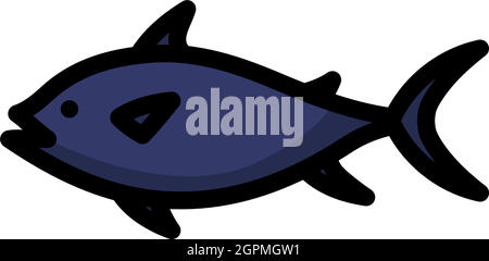 Fish Icon Stock Vector