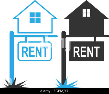 House icon logo simple design template vector Stock Vector