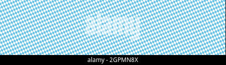 seamless blue white checkered Oktoberfest 2021 background Stock Vector