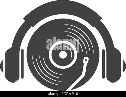 Headphones with microphone and sound waves beats, concept of radio station  logo, dj disco symbol, broadcasting studio label, customer support emblem f  Stock Vector Image & Art - Alamy