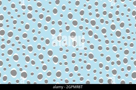 Abstract modern leopard seamless pattern. Animals trendy background. Blue decorative vector stock illustration for print, card, postcard, fabric Stock Vector