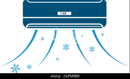 airconditioner vector icon illustration design Stock Vector