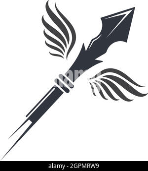spear icon vector illustration design Stock Vector