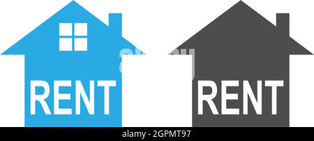 House icon logo simple design template vector Stock Vector