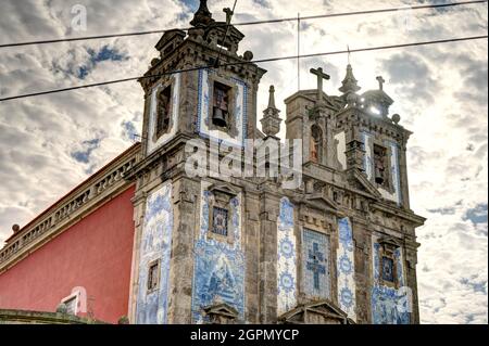 Porto landmarks, Portugal, HDR Image Stock Photo