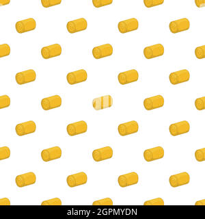 Haystack pattern, cartoon style Stock Vector