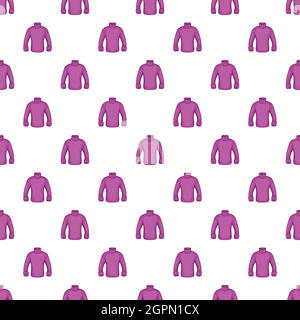 Men sweater pattern, cartoon style Stock Vector