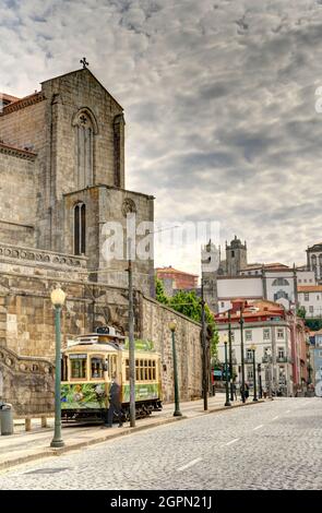 Porto landmarks, Portugal, HDR Image Stock Photo