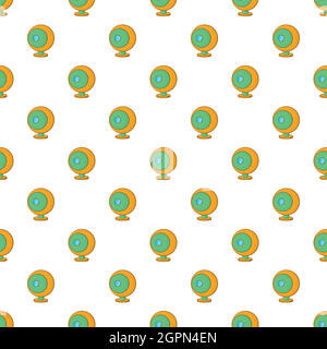 Webcam pattern, cartoon style Stock Vector