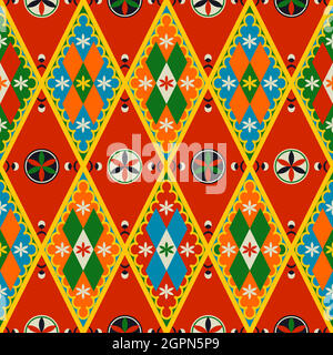 Najdi style pattern 8 Stock Vector