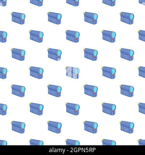 Film projector pattern, cartoon style Stock Vector