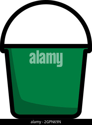 Bucket Icon Stock Vector
