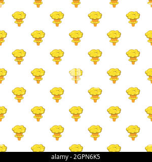 Explosion pattern, cartoon style Stock Vector