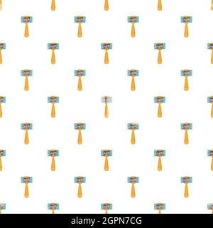Smartphone photographs on selfie stick icon Stock Vector