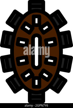 Negotiating Table Icon Stock Vector