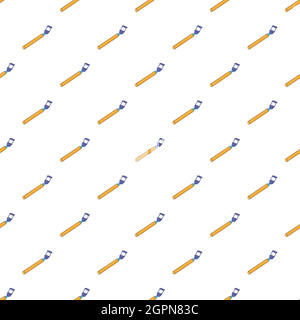 Selfie stick pattern, cartoon style Stock Vector