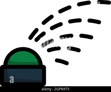 Automatic Watering Icon Stock Vector