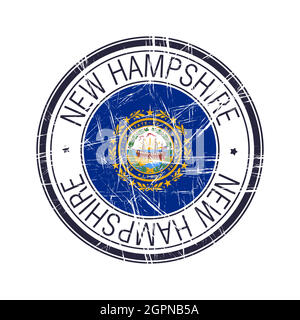 New Hampshire rubber stamp Stock Vector