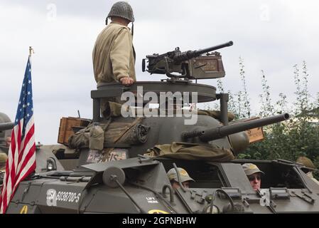 M8 Greyhound armoured car Stock Photo