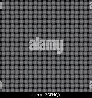 Grey and black carbon texture Stock Vector