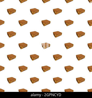 Diplomat pattern, cartoon style Stock Vector