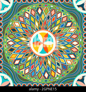 Najdi style pattern 16 Stock Vector