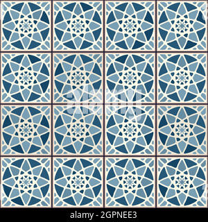 Vector tiles pattern 10 Stock Vector