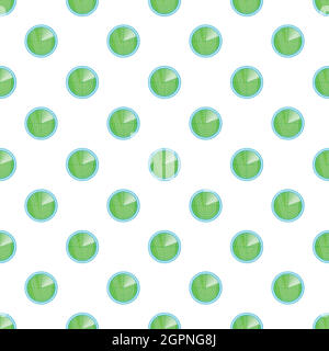 Radar pattern, cartoon style Stock Vector