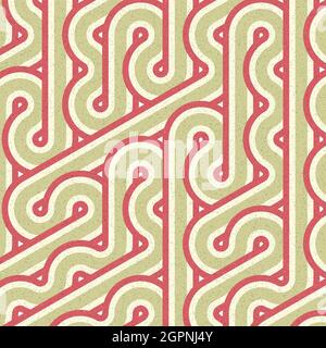 Computer-generated Hexagon Tile Connection art background design illustration Stock Vector