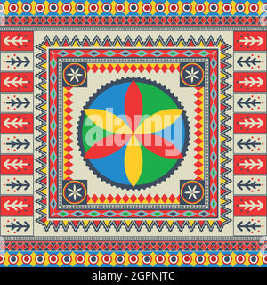 Najdi style pattern 4 Stock Vector