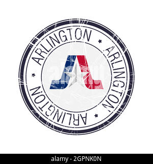 City of Arlington, Texas vector stamp Stock Vector