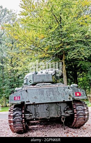 Hotel Hartenstein, Oosterbeek was the British HQ during the Battle of Arnhem and is now a war museum Stock Photo