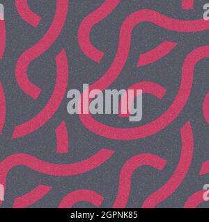 Computer-generated Hexagon Tile Connection art background design illustration Stock Vector