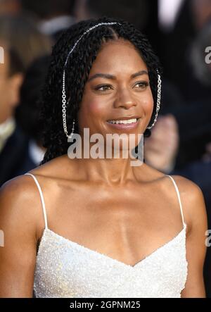 September 28th, 2021, London, UK Naomie Harris arriving at the No Time To Die World Premiere, the Royal Albert Hall, London. Credit: Doug Peters/EMPIC Stock Photo