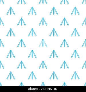 Folding knife pattern, cartoon style Stock Vector