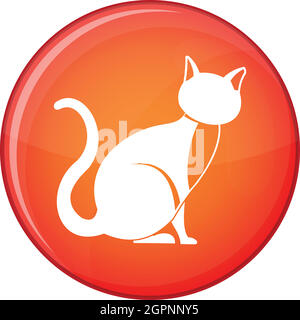 funny black cat icon vector illustration design Stock Vector Image