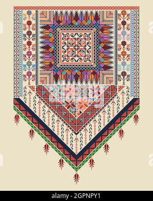 Palestinian pattern 11 Stock Vector