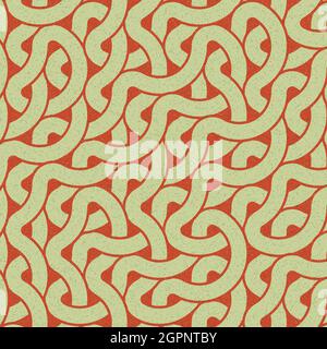 Computer-generated Hexagon Tile Connection art background design illustration Stock Vector