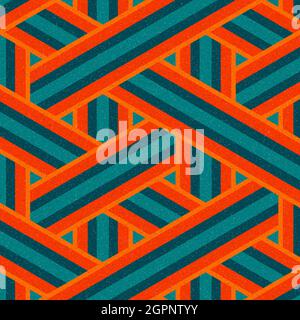 Computer-generated Hexagon Tile Connection art background design illustration Stock Vector