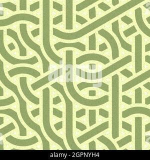 Computer-generated Hexagon Tile Connection art background design illustration Stock Vector