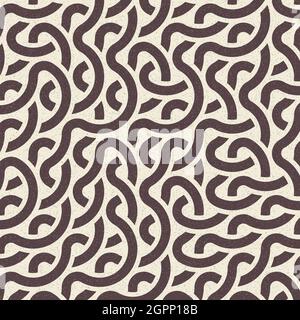 Computer-generated Hexagon Tile Connection art background design illustration Stock Vector