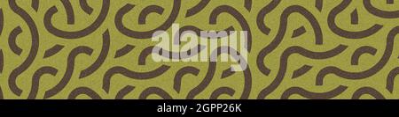 Computer-generated Hexagon Tile Connection art background design illustration Stock Vector